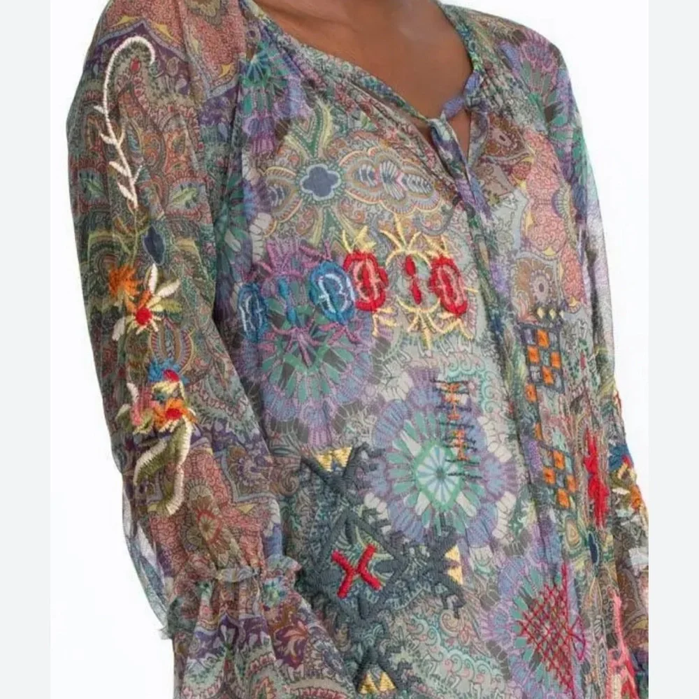 Johnny Was Wilde Mesh Dress. New with tags. - Picture 4 of 7